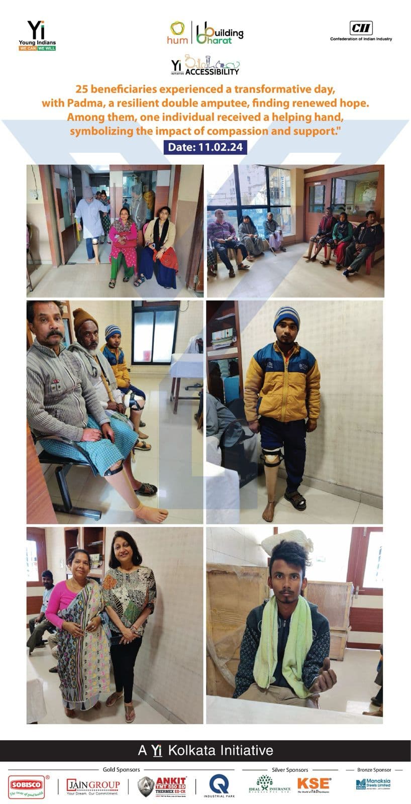 Yi24 | Accessibility collaboration with Mahavir Seva Sadan